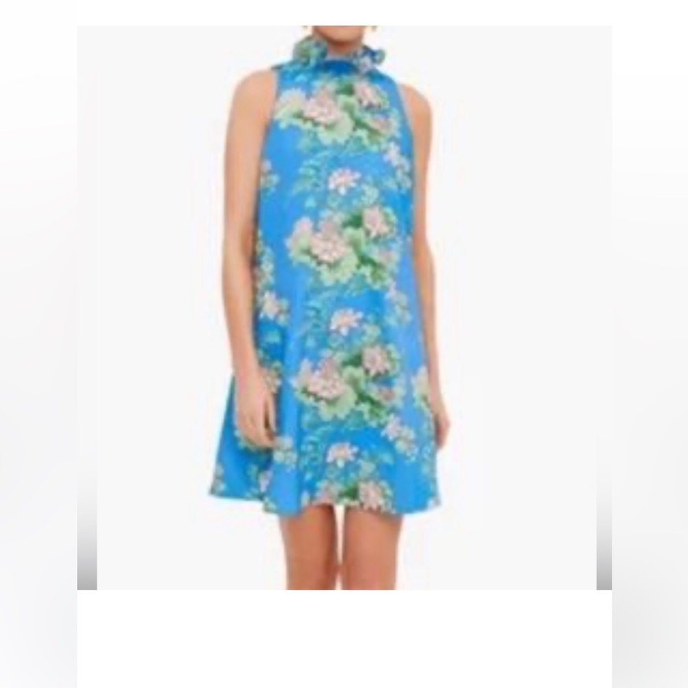 Tuckernuck Blue Floral Dress